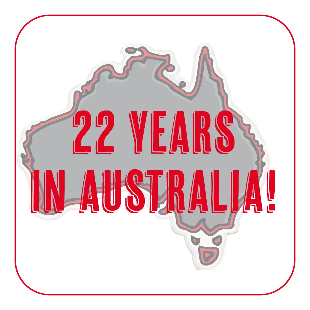 22 years in Australia 22 years in Australia